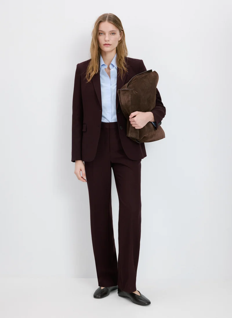 Mango  Handmade wool coat with belt for Women | Best Price UAE